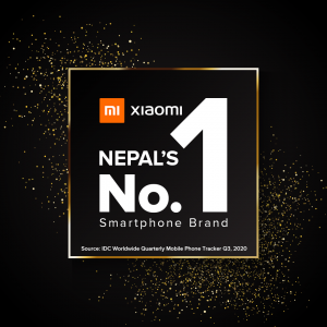 शाओमी नेपालको स्मार्टफोन बजारमा पुनः नम्बर १ स्थानमा शाओमी नेपालको स्मार्टफोन बजारमा पुनः नम्बर १ स्थानमा