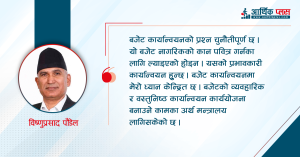 अर्थतन्त्रलाई चलायमान बनाउने पहल