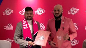 क्लाउड एजुकेशन एन्ड भिसा सर्भिसेज र जनकपुर बोल्ट्सबीच एनपीएल सिजन २ का लागि स्पोन्सरशिप सम्झौता क्लाउड एजुकेशन एन्ड भिसा सर्भिसेज र जनकपुर बोल्ट्सबीच एनपीएल सिजन २ का लागि स्पोन्सरशिप सम्झौता