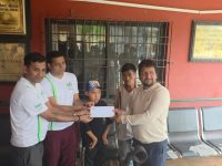 शिवम् सिमेन्टद्वारा विशेष क्षमता भएका सन्देश बुढा मगरलाई शैक्षिक सहयोग, काठमाडौंमा अध्ययनको व्यवस्था