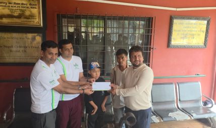 शिवम् सिमेन्टद्वारा विशेष क्षमता भएका सन्देश बुढा मगरलाई शैक्षिक सहयोग, काठमाडौंमा अध्ययनको व्यवस्था