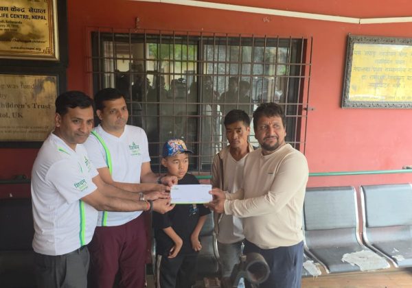 शिवम् सिमेन्टद्वारा विशेष क्षमता भएका सन्देश बुढा मगरलाई शैक्षिक सहयोग, काठमाडौंमा अध्ययनको व्यवस्था