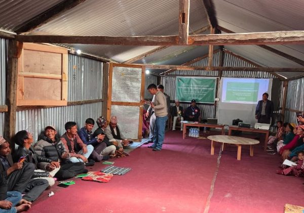 नबिल बैंक १६ स्थानमा सिपमूलक वित्तीय साक्षरता तथा उद्यमशीलता विकास तालिम दिँदै