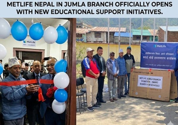 जुम्लामा मेटलाइफको सेवा विस्तार: नयाँ एजेन्सी कार्यालय उद्घाटन, बीमा पहुँच र वित्तीय साक्षरता अभिवृद्धिमा जोड