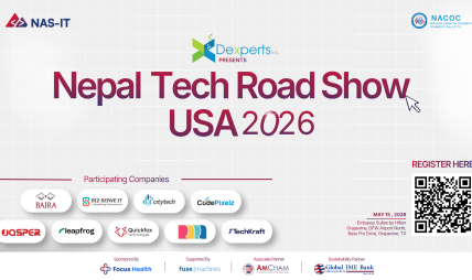 नेपालको आईटी क्षेत्रलाई अमेरिकी बजारसँग जोड्ने “नेपाल टेक रोडशो यूएसए २०२६” घोषणा