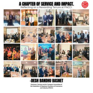 पर्यटन सभापति देशबन्धुको महासंघमा सफल कार्यकाल, भन्छन्–पर्यटन क्षेत्रमा अझै थुप्रै काम गर्न बाँकी छ