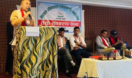 मोवाइल व्यवसायी मारमा छन, एमआरपीका लागि समय दिइयोस् : उपाध्यक्ष घिमिरे