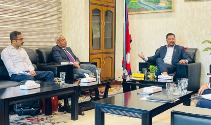 चीन र भारतका राजदूतसँग ऊर्जा सहकार्यबारे छलफल, क्षेत्रीय ऊर्जा चुनौती समाधानमा जोड