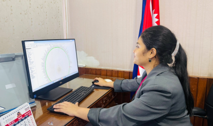 मालपोत कार्यालय सेवा प्रवाहको डिजिटल अनुगमन सुरु, मन्त्री रावलद्वारा प्रत्यक्ष निरीक्षण प्रणाली लागू