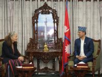 सभामुख अर्यालसँग संयुक्त राष्ट्रसंघकी आवासीय संयोजक याहियाको शिष्टाचार भेट