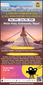 Himalayan Literature Festival & Writers’ Workshop 2026 in collaboration with Ncell Foundation set to bring global literary voices to Kathmandu, Nepal Himalayan Literature Festival & Writers’ Workshop 2026 in collaboration with Ncell Foundation set to bring global literary voices to Kathmandu, Nepal