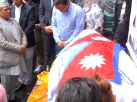 दलित समुदायका प्रथम सगरमाथा आरोही विजय घिमिरेप्रति श्रद्धाञ्जली अर्पण