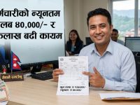 कर्मचारीको तलब न्यूनतम ४० हजारदेखि एकलाख बढी कायम