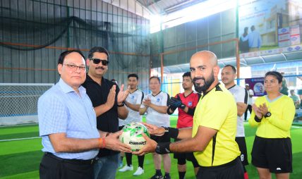 नेपाल एसबिआई बैंकको ३३औँ वार्षिकोत्सवमा ‘एनएसबिएल कप फुटसल प्रतियोगिता–२०८३’ सम्पन्न