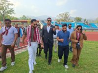 शिक्षा तथा खेलकुद मन्त्री पोखरेलद्वारा कर्णाली रङ्गशालाको अनुगमन, दशौँ राष्ट्रिय खेलकुद समयमै गर्ने प्रतिबद्धता