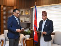 लगानीकर्ताको हित संरक्षणमा इमानदारीपूर्वक काम गर्न नवनियुक्त बोर्ड अध्यक्ष भट्टलाई अर्थमन्त्री वाग्लेको निर्देशन