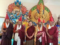 फर्पिङमा तीन वर्षे ‘लोसुम’ साधना : कर्म ल्हुङतोक ‘सुबास पाख्रिन’ समेतलाई ‘दुर्जेलोपेन’ उपाधि