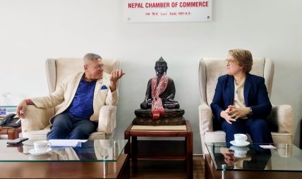 नेपाल चेम्बर र स्पेनिश चेम्बरबीच व्यापार तथा लगानी सहकार्य विस्तार गर्ने बारे छलफल