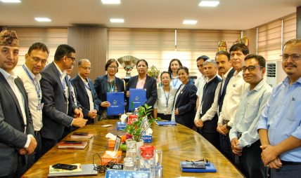 नेपाल टेलिकम र जल तथा मौसम विभागबीच विपद् पूर्वसूचना एसएमएस सेवा सम्बन्धी सम्झौता