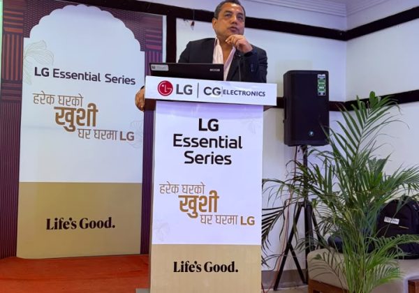 नेपाली बजारमा एलजीको ‘एसेन्सियल सिरिज’ सार्वजनिक