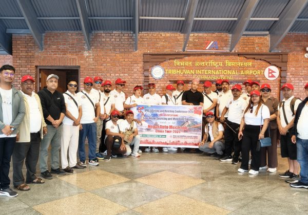 नेपाली अटो मेकानिकले चीनको एसजीएमडब्ल्यू कारखानामा लिए ईभी प्रविधिको प्रत्यक्ष अनुभव