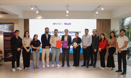 Ncell partners with BYD Nepal to bring connected vehicle experience through IoT SIM