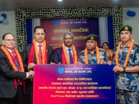 नेपाल एसबिआई बैंकद्वारा पोखरामा सार्वजनिक सुरक्षा, स्वास्थ्य र शिक्षाका लागि सहयोग