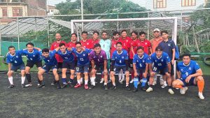 हङकङस्थित ब्रदर्स एफसीद्वारा कलाकार र पत्रकारलाई जर्सी वितरण